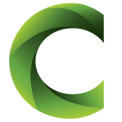 Image of a green 'C'